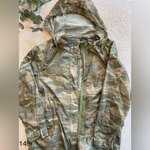 American eagle, rain coat, small